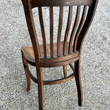 Maurice Lacour solid oak chair