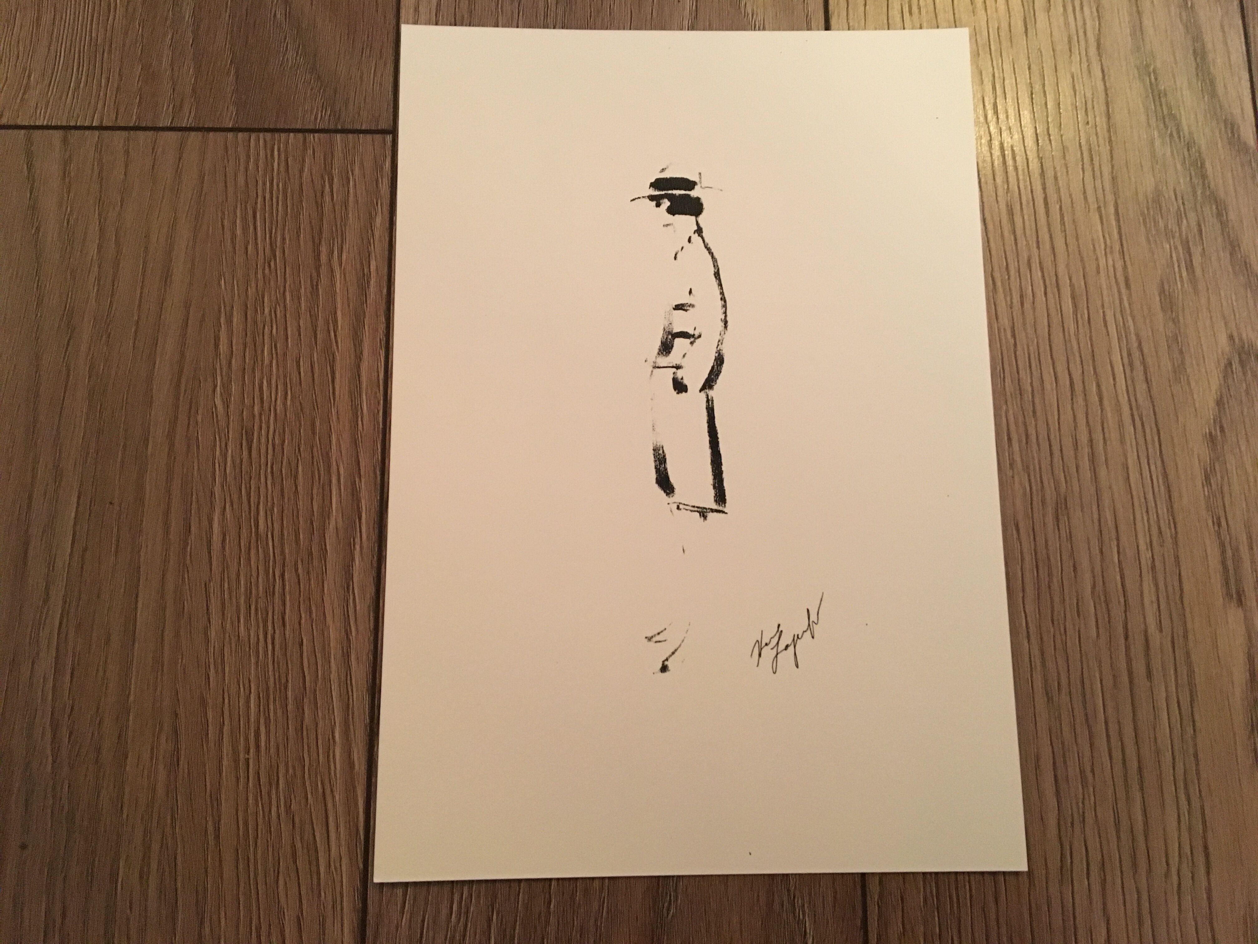 Stunning Chanel Illustration by Karl Lagerfeld