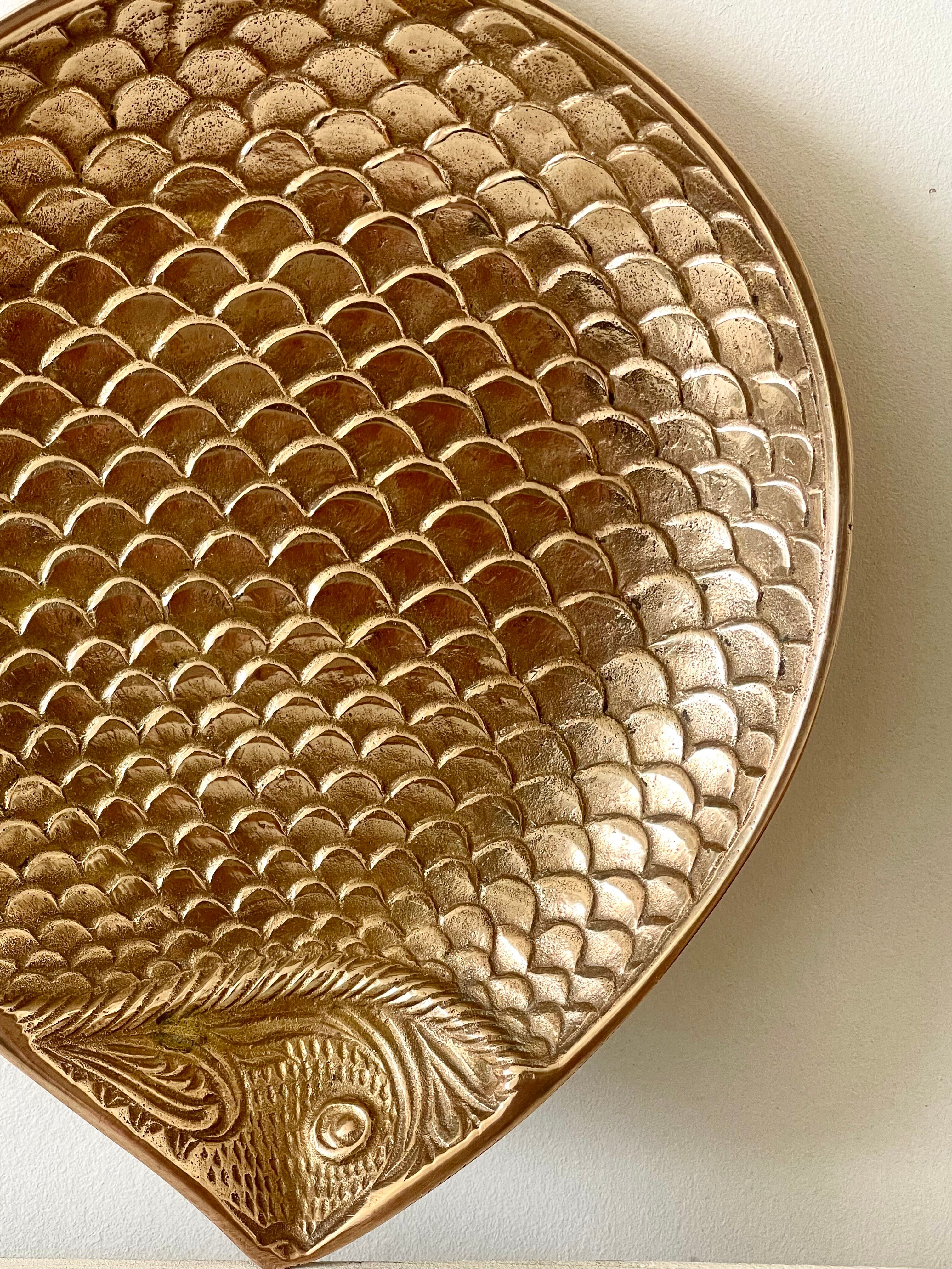 Brass catchall from the 1970s