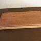 Rectangular mother-of-pearl and brass storage box 1970