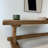 Monastery table 250 cm in solid elm