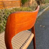 4 Niels Otto Møller chairs model 71