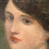 Oil painting portrait