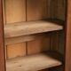 Antique English oak bookcase / shelving unit from the mid-19th century