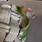 Plat en céramique tressée
