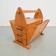 Art Deco Magazine Rack with Three Drawers, 1930s