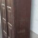 Old dark wooden cabinet