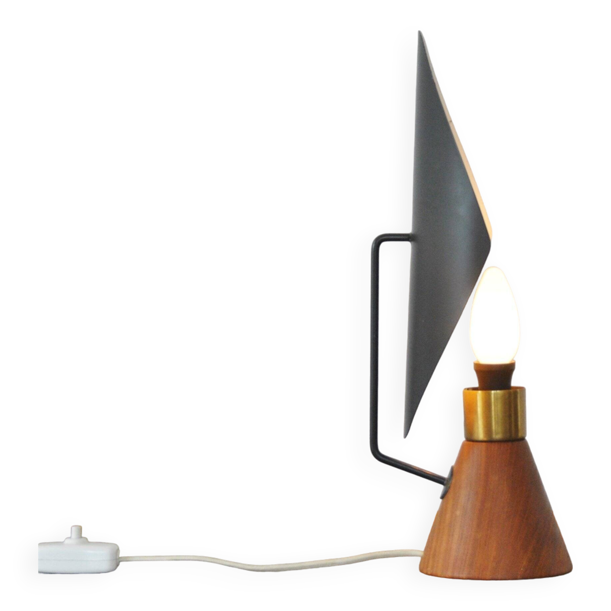 Rare table lamp by Svend Aage Holm-Sørensen for Asea, Sweden 1950's