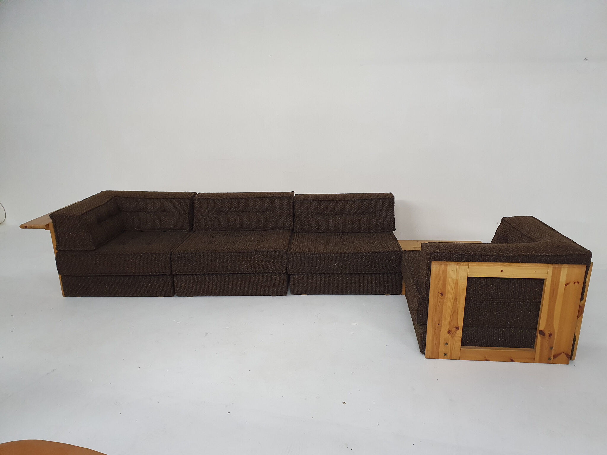 Mid-century modulair sofa by Vilka, Finland 1960's