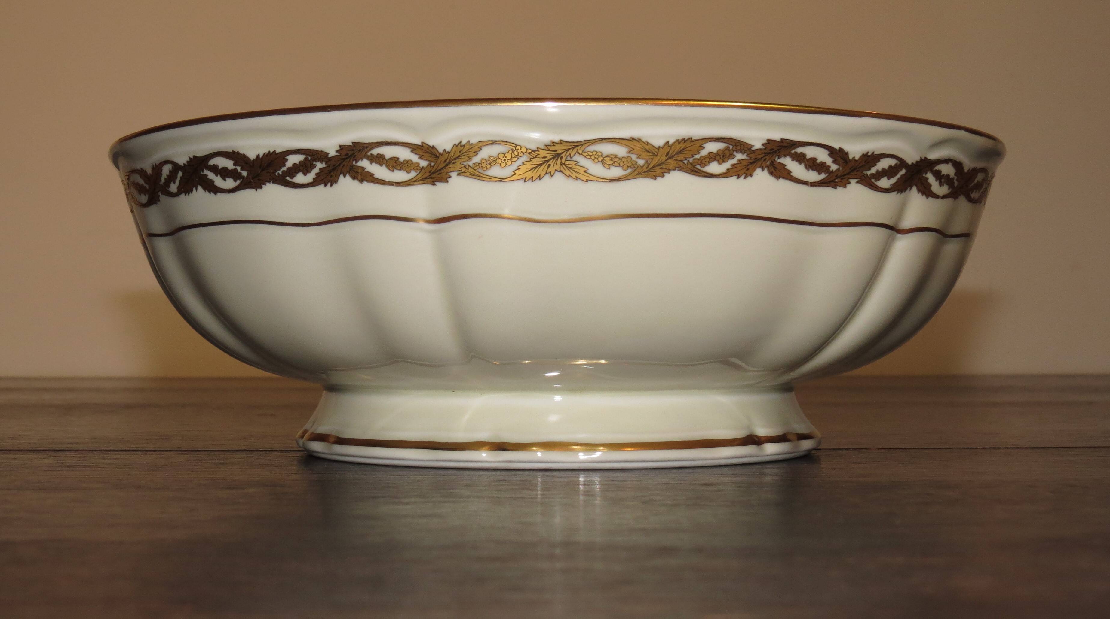 Bernardaud - noailles set of 10 plates and 2 dishes