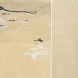 Watercolor on paper signed