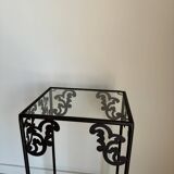 Wrought iron console