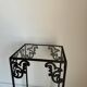 Wrought iron console