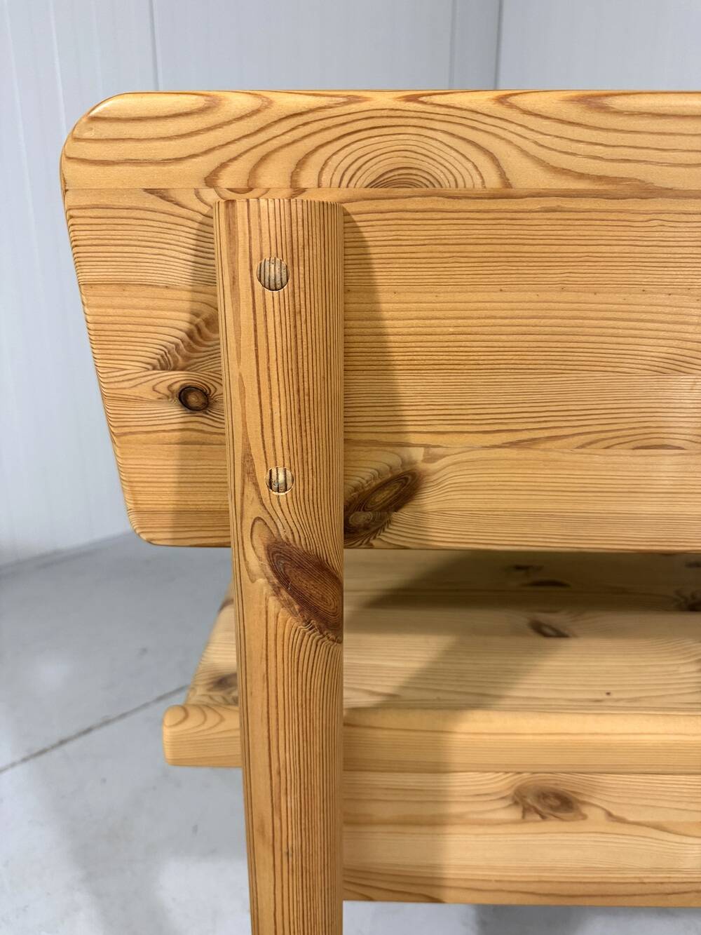 Korup Design solid pine benches with storage space Denmark