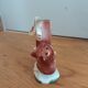 Zoomorphic salt and pepper shaker bears in slip