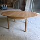Table scandinave extensible en chêne des années 60