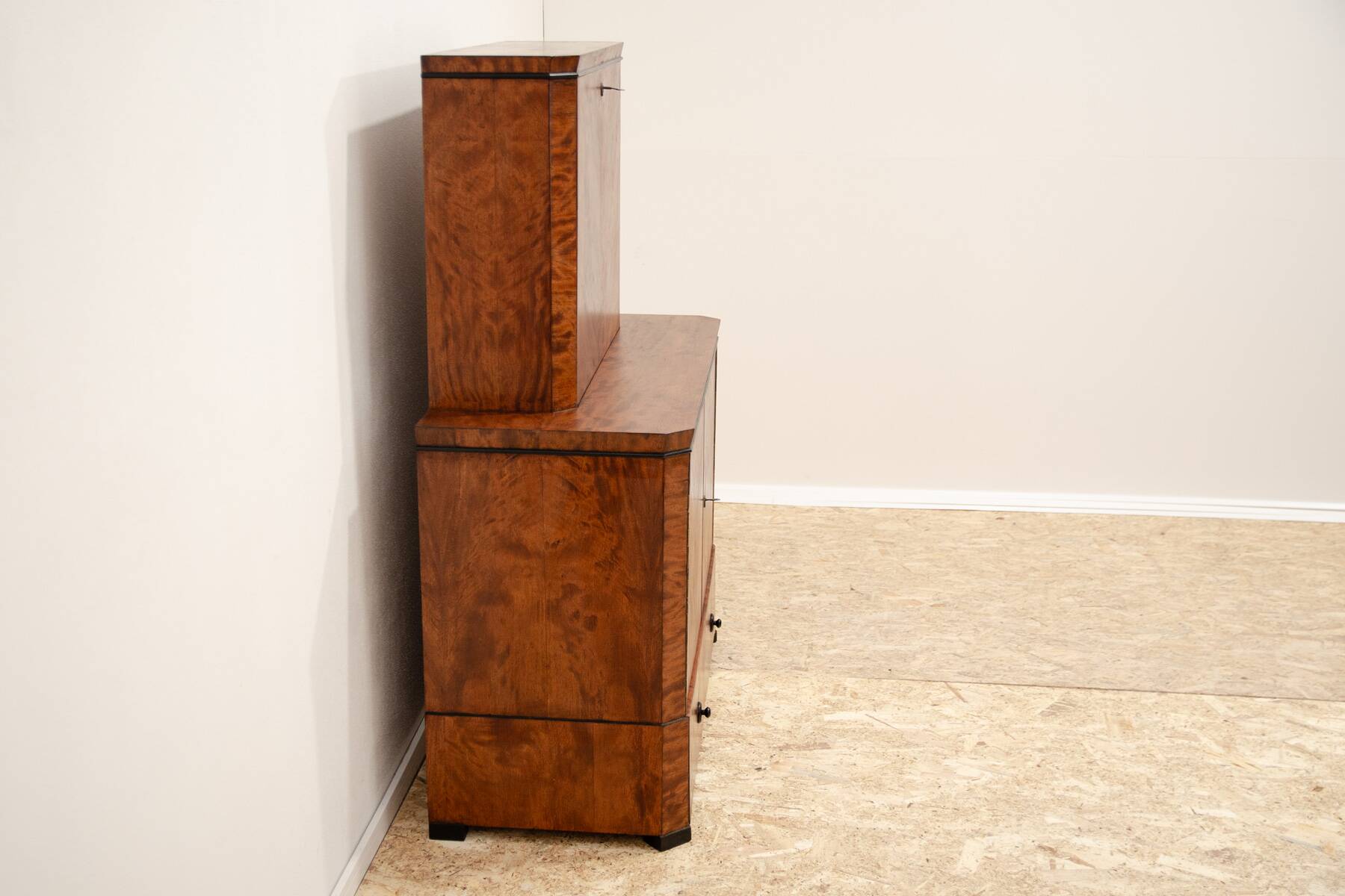 Bar ou buffet art déco, années 1930, tchécoslovaquie