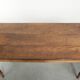Antique French cherry wood dining table from the 19th century