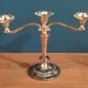 Candelabra chandelier chrome candlestick