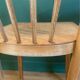 Pair of vintage bistro chairs with slats in beech (1960) - Style