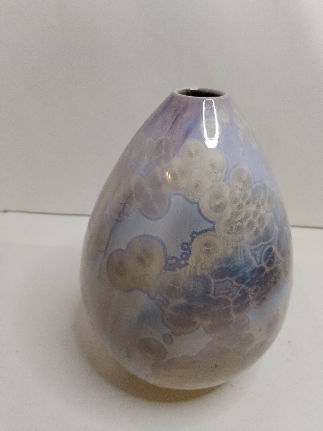 Mattjieu Lievois crystallised ceramic vase