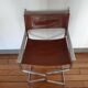 Fauteuil pliant en cuir