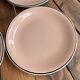 4 Villeroy & Boch vintage pink dessert plates