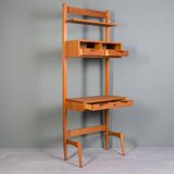 Teak Modular Wall Unit, Brodrene Jatog Mobelfabrik, Norway, 1960s