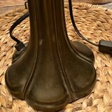 Floor lamp style tiffany dragonfly décor