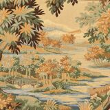 Tapisserie d'Halluin « La Forêt de Marly » au point De Loiselles