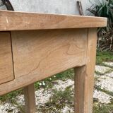 Antique solid wood desk