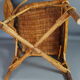 Fauteuil enfant rotin & osier vintage 70s
