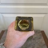 Old Decanter Vase Soliflore Green Carafe Spain 37 cm