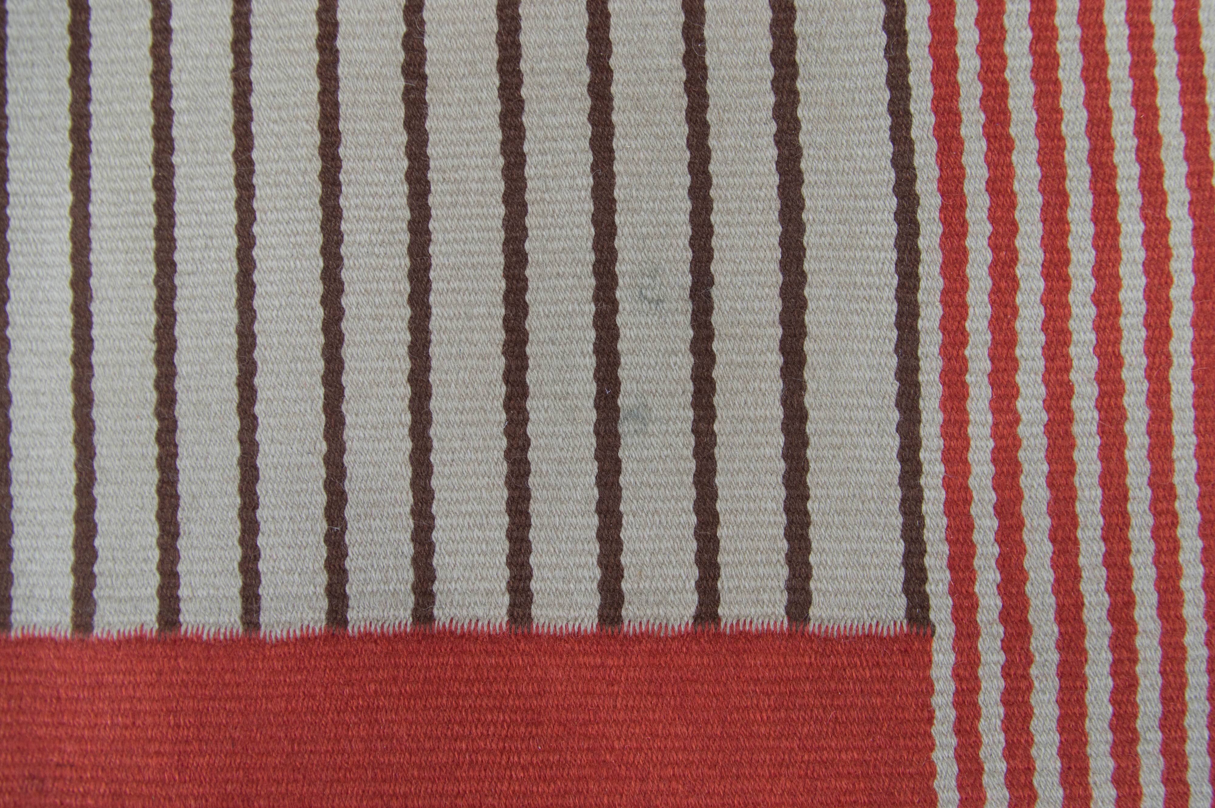 Rare Geometric Carpet by Antonin Kybal, 1948