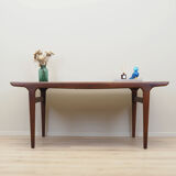 Teak table, Danish design, 1960s, designer: Johannes Andersen, manufacturer: Uldum Møbelfabrik