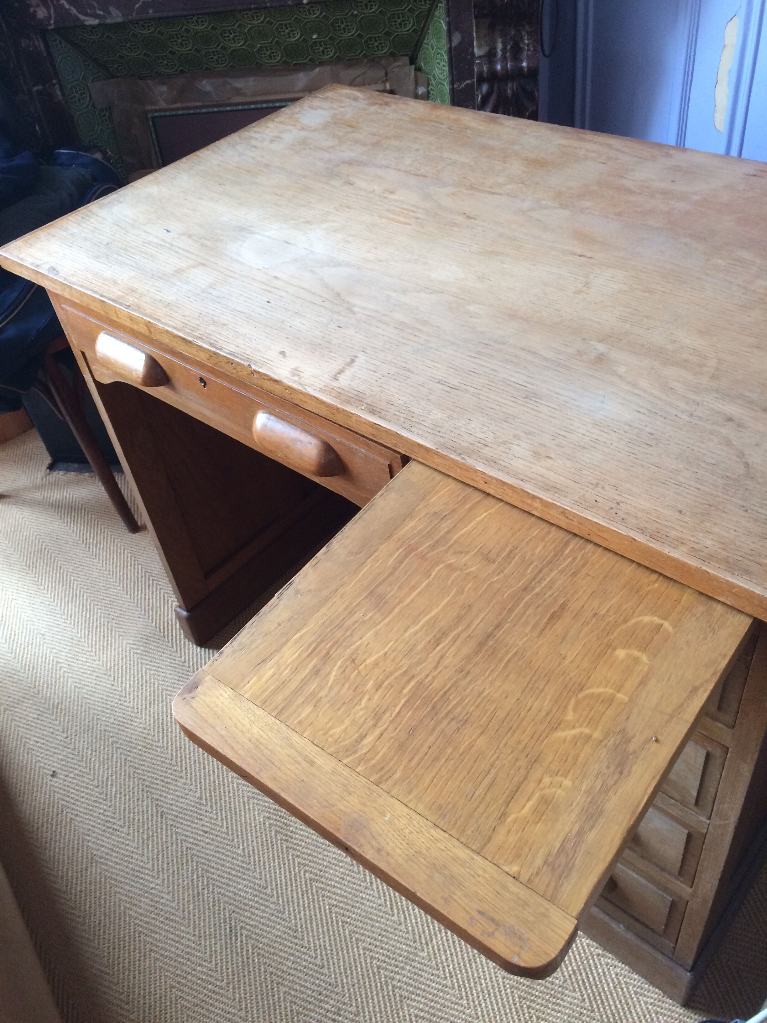 Schoolmaster desk, 50s