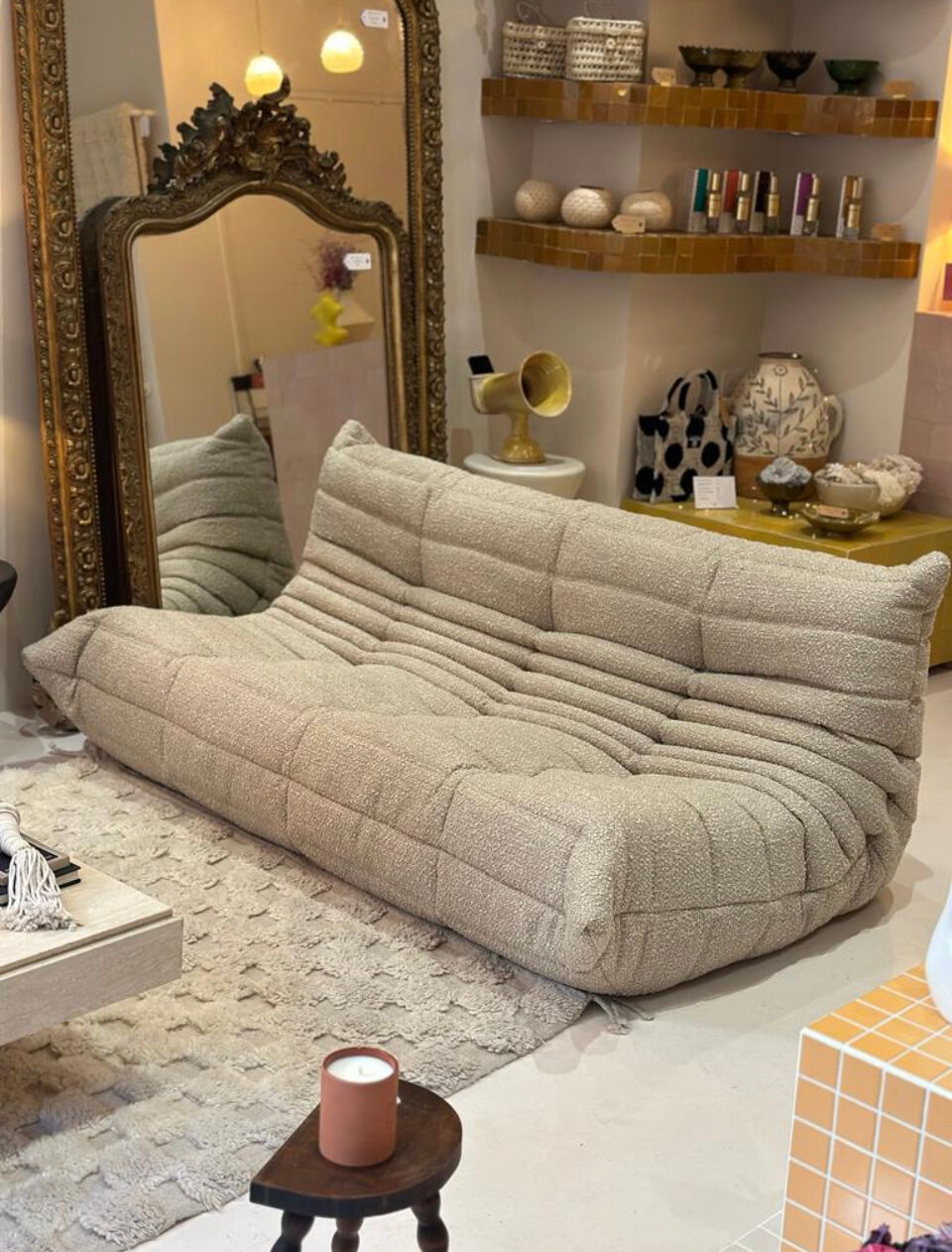 Togo 3-seater sofa, roset line