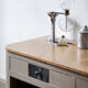 Craft furniture with marble tray