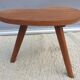 Coffee table vintage bean 1950 teak