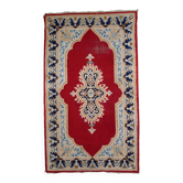Tapis Vintage Kerman en Laine, Années 1970, Élégance Classique du Moyen-Ori