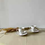 Pair of porcelain cups