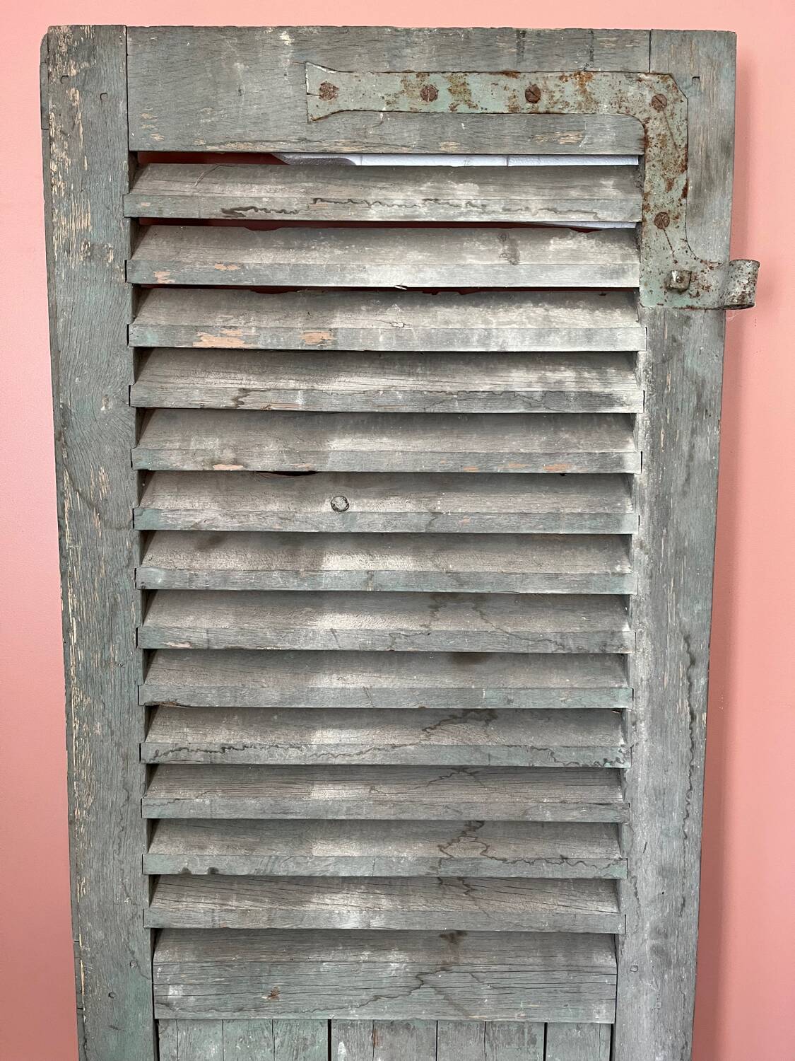 Old shutter blinds