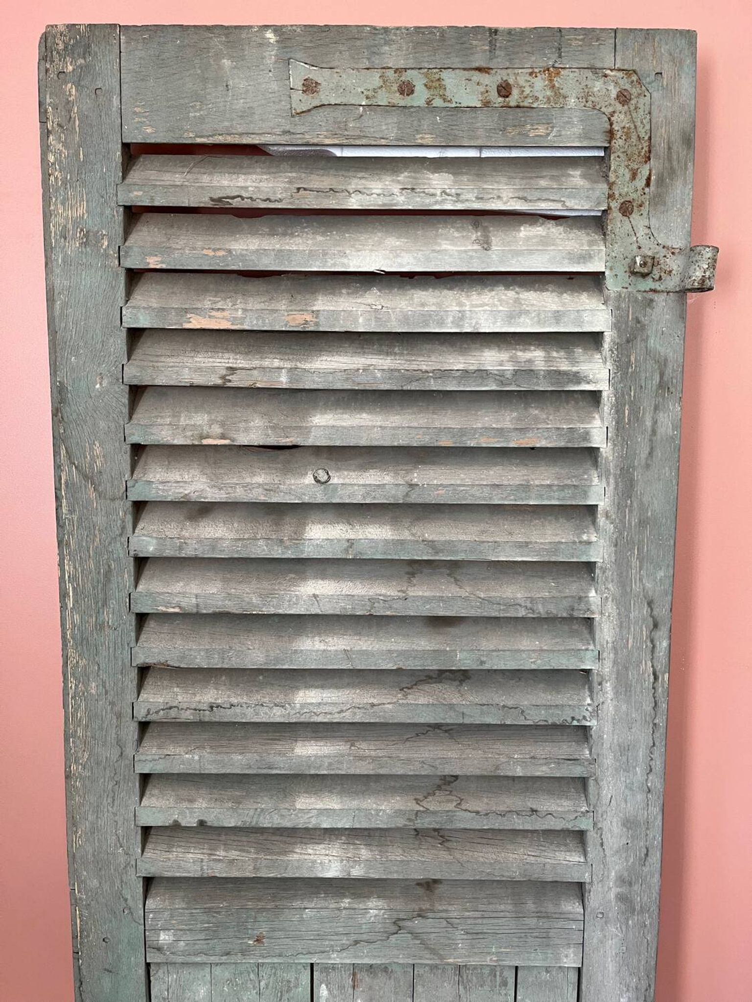 Old shutter blinds