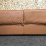 Sofa 2 seater leather sofa niels bendtsen lotus for n. eilersen danish design