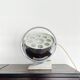 Vintage Space Age table lamp with marble base and revolving chromed metal shade