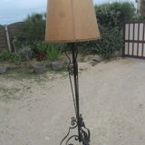 1950s wrought iron lamppost