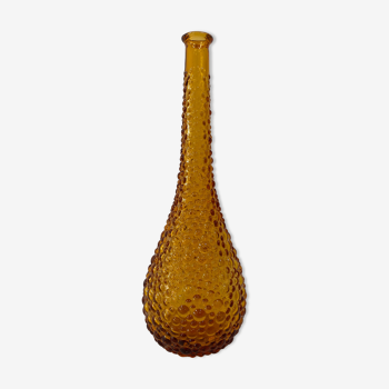 Former Italian amber decanter from Empoli