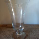 Graduated glass vase 1930