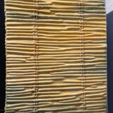 Straw porcelain cheese tray