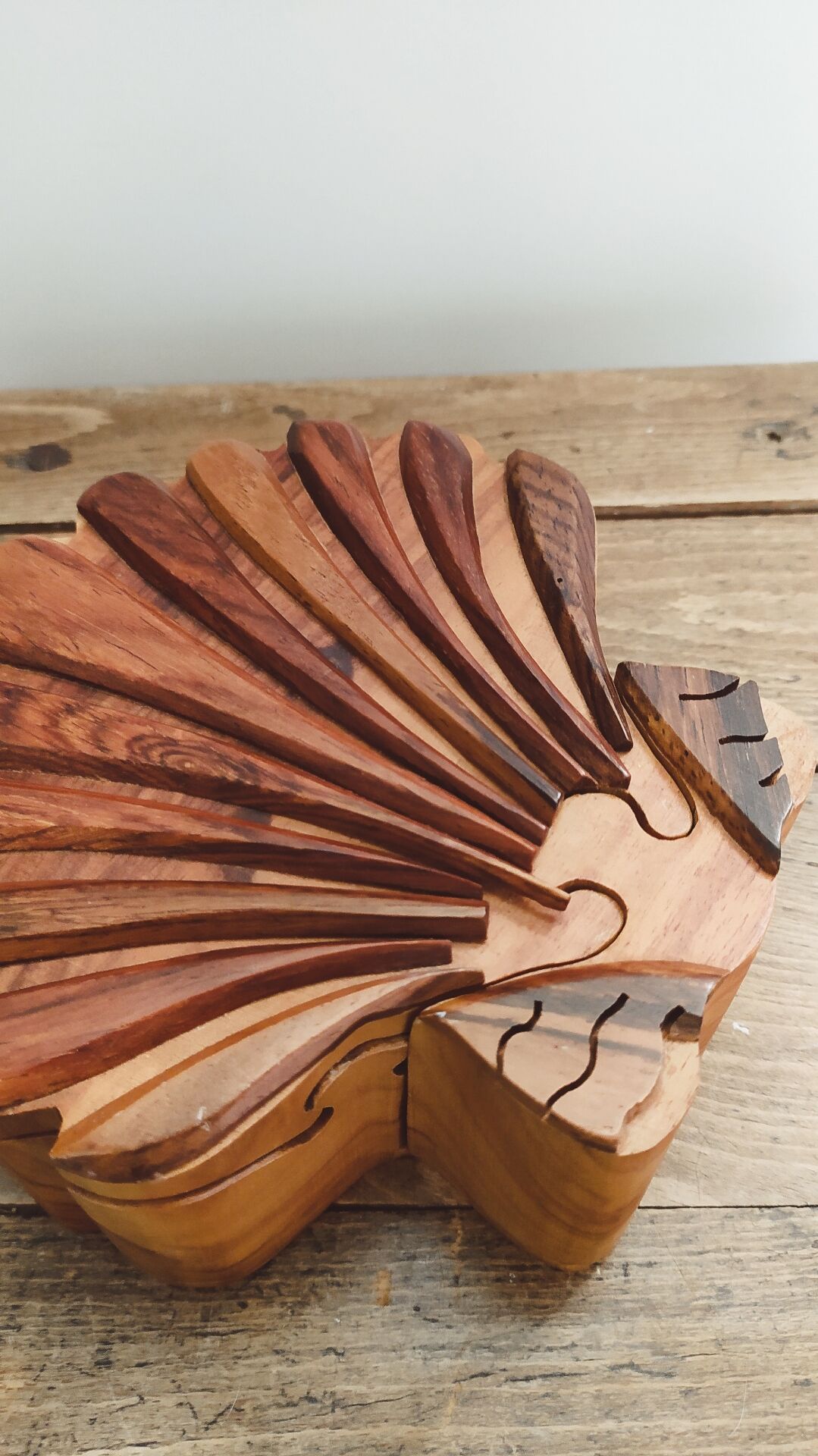 Coffret, boîte à bijoux en bois 